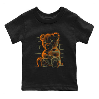 5s Olive shirt to match jordans Neon Bear sneaker tees Air Jordan 5 Olive SNRT Sneaker Release Tees Streetwear baby toddler Black 2 cotton Shirt