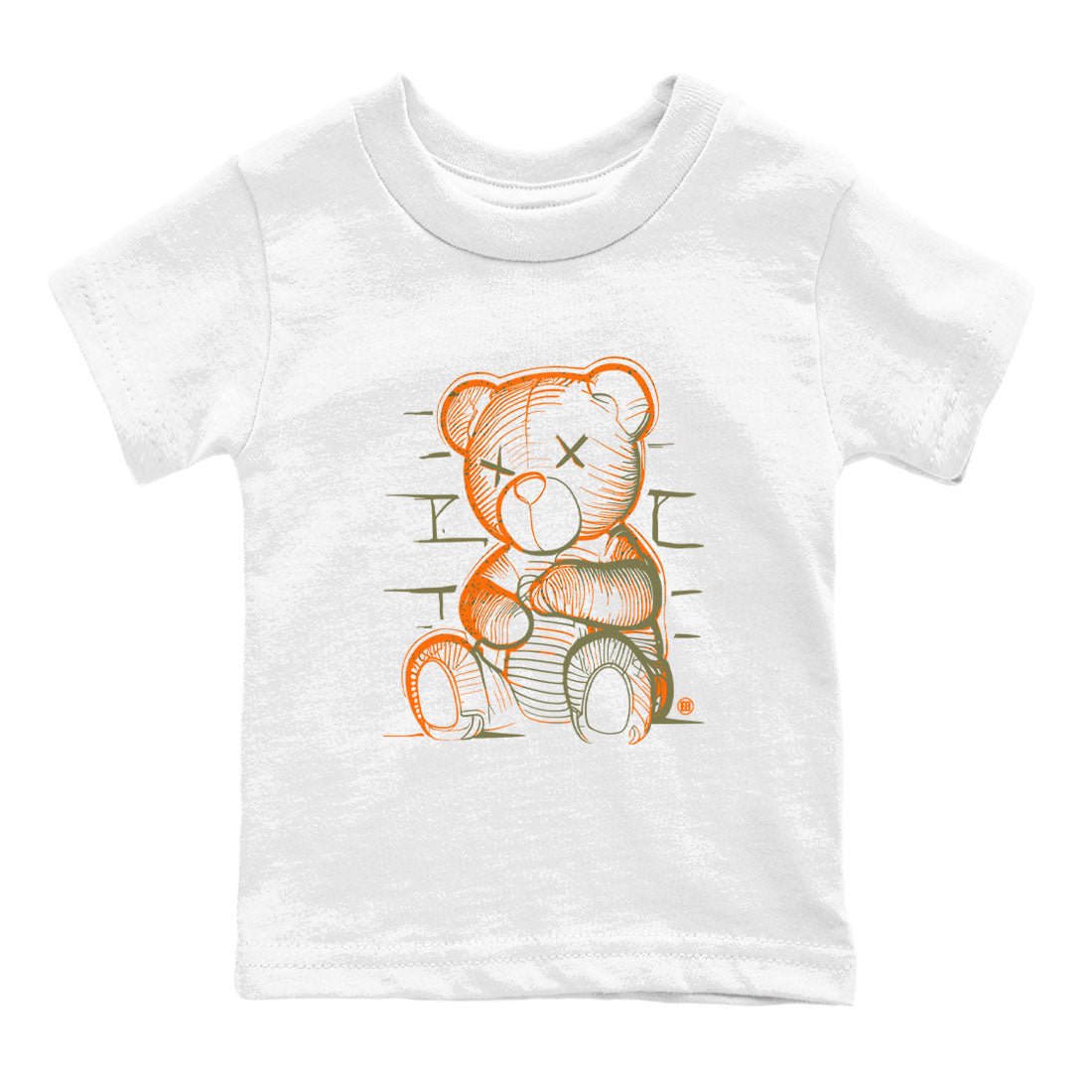 5s Olive shirt to match jordans Neon Bear sneaker tees Air Jordan 5 Olive SNRT Sneaker Release Tees Streetwear baby toddler White 2 cotton Shirt