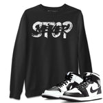 Jordan 1 Homage Sneaker Match Tees Never Stop Sneaker Tees Jordan 1 Homage Sneaker Release Tees Unisex Shirts