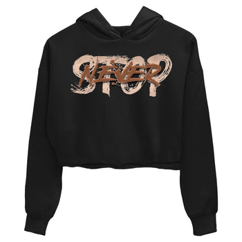 Jordan 4 Shimmer Sneaker Match Tees Never Stop Sneaker Tees Jordan 4 Shimmer Sneaker Release Tees Women's Shirts