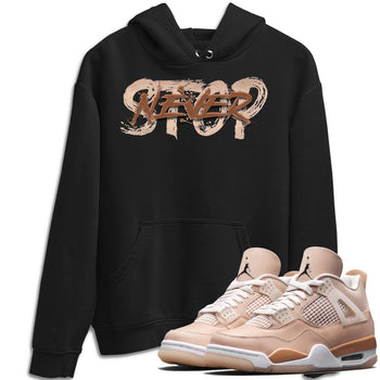 Jordan 4 Shimmer Sneaker Match Tees Never Stop Sneaker Tees Jordan 4 Shimmer Sneaker Release Tees Unisex Shirts