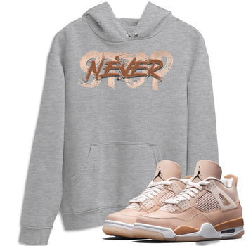 Jordan 4 Shimmer Sneaker Match Tees Never Stop Sneaker Tees Jordan 4 Shimmer Sneaker Release Tees Unisex Shirts