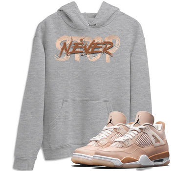 Jordan 4 Shimmer Sneaker Match Tees Never Stop Sneaker Tees Jordan 4 Shimmer Sneaker Release Tees Unisex Shirts