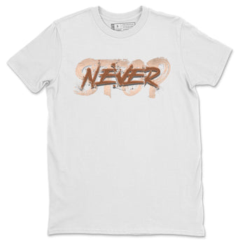 Jordan 4 Shimmer Sneaker Match Tees Never Stop Sneaker Tees Jordan 4 Shimmer Sneaker Release Tees Unisex Shirts