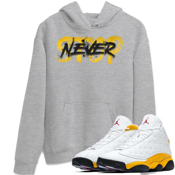 Jordan 13 Del Sol Sneaker Match Tees Never Stop Sneaker Tees Jordan 13 Del Sol Sneaker Release Tees Unisex Shirts