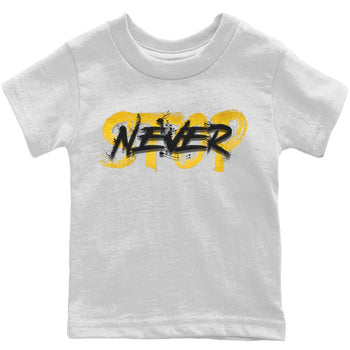Jordan 13 Del Sol Sneaker Match Tees Never Stop Sneaker Tees Jordan 13 Del Sol Sneaker Release Tees Kids Shirts