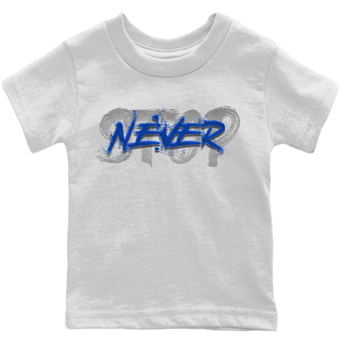 Jordan 5 Racer Blue Sneaker Match Tees Never Stop Sneaker Tees Jordan 5 Racer Blue Sneaker Release Tees Kids Shirts