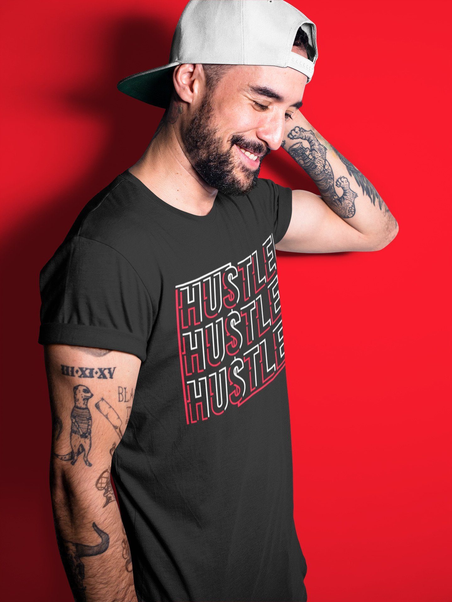 Jordan 4 Red Thunder Sneaker Match Tees New Hustle Sneaker Tees Jordan 4 Red Thunder Sneaker Release Tees Unisex Shirts