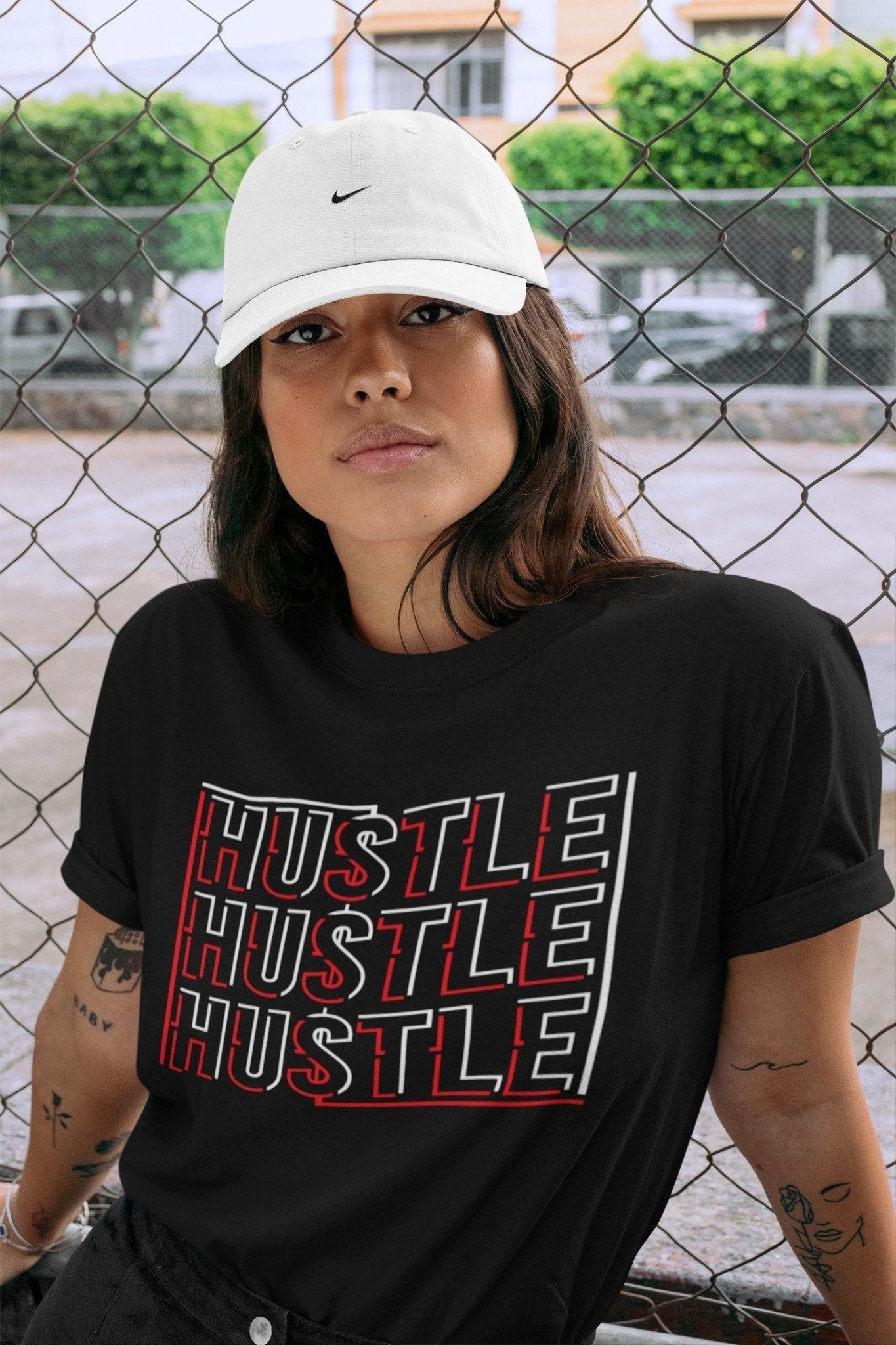 Jordan 4 Red Thunder Sneaker Match Tees New Hustle Sneaker Tees Jordan 4 Red Thunder Sneaker Release Tees Unisex Shirts