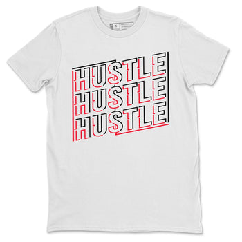 Jordan 4 Red Thunder Sneaker Match Tees New Hustle Sneaker Tees Jordan 4 Red Thunder Sneaker Release Tees Unisex Shirts