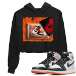 Jordan 1 Electro Orange Sneaker Match Tees New Kicks Sneaker Tees Jordan 1 Electro Orange Sneaker Release Tees Women's Shirts