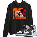 Jordan 1 Electro Orange Sneaker Match Tees New Kicks Sneaker Tees Jordan 1 Electro Orange Sneaker Release Tees Unisex Shirts