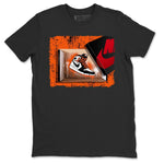 Jordan 1 Electro Orange Sneaker Match Tees New Kicks Sneaker Tees Jordan 1 Electro Orange Sneaker Release Tees Unisex Shirts