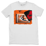 Jordan 1 Electro Orange Sneaker Match Tees New Kicks Sneaker Tees Jordan 1 Electro Orange Sneaker Release Tees Unisex Shirts