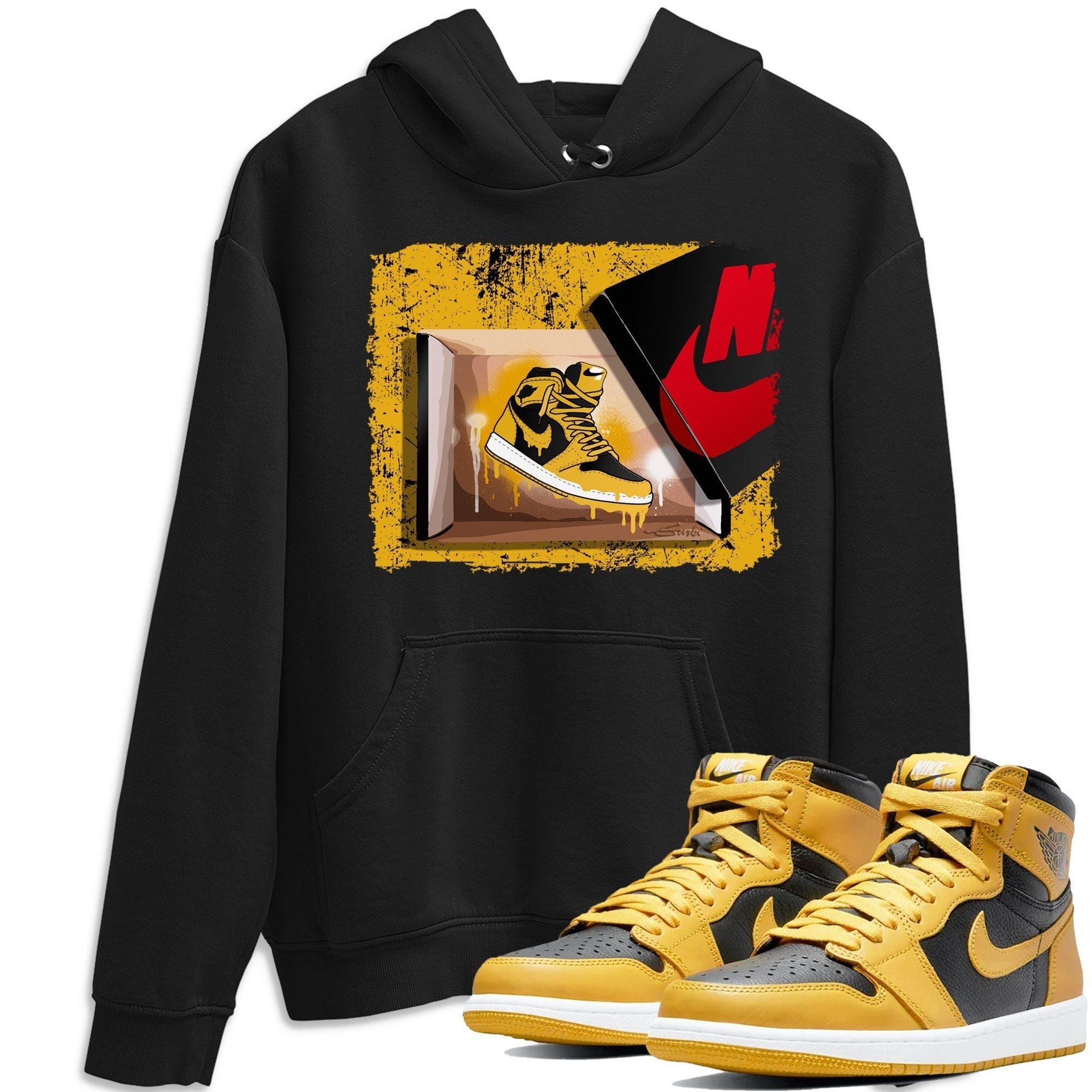 Jordan 1 Pollen Sneaker Match Tees New Kicks Sneaker Tees Jordan 1 Pollen Sneaker Release Tees Unisex Shirts