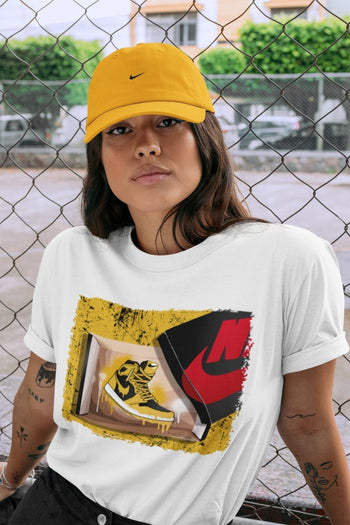 Jordan 1 Pollen Sneaker Match Tees New Kicks Sneaker Tees Jordan 1 Pollen Sneaker Release Tees Unisex Shirts