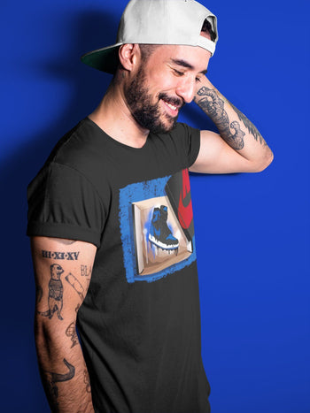 Jordan 1 Royal Black Sneaker Match Tees New Kicks Sneaker Tees Jordan 1 Royal Black Sneaker Release Tees Unisex Shirts