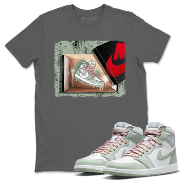 Jordan 1 Seafoam Sneaker Match Tees New Kicks Sneaker Tees Jordan 1 Seafoam Sneaker Release Tees Unisex Shirts