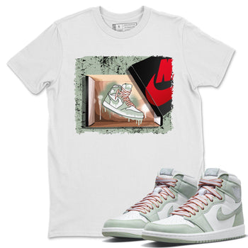 Jordan 1 Seafoam Sneaker Match Tees New Kicks Sneaker Tees Jordan 1 Seafoam Sneaker Release Tees Unisex Shirts