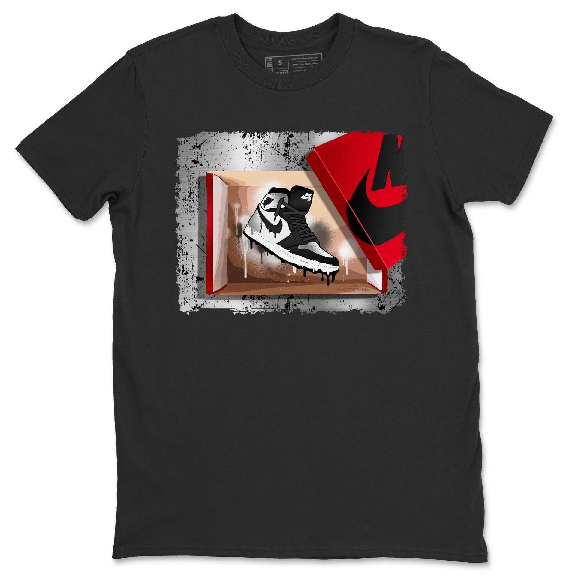 Jordan 1 Silver Toe Sneaker Match Tees New Kicks Sneaker Tees Jordan 1 Silver Toe Sneaker Release Tees Unisex Shirts