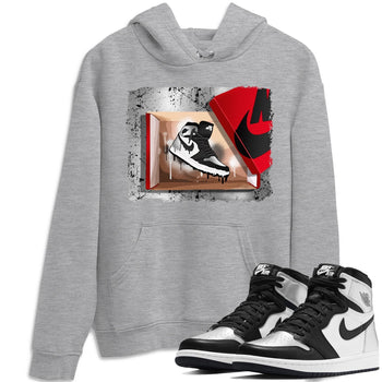 Jordan 1 Silver Toe Sneaker Match Tees New Kicks Sneaker Tees Jordan 1 Silver Toe Sneaker Release Tees Unisex Shirts