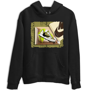 Air Jordan 1 X Travis Scott Golf Olive shirt to match jordans New Kicks sneaker tees Air Jordan 1 Travis Scott Golf SNRT Sneaker Release Tees Unisex Black 2 T-Shirt