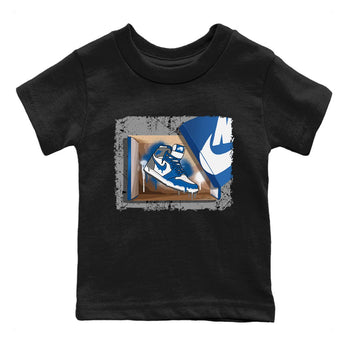 Jordan 1 True Blue Sneaker Match Tees New Kicks Sneaker Tees Jordan 1 True Blue Sneaker Release Tees Kids Shirts