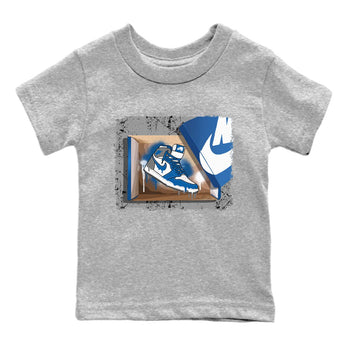 Jordan 1 True Blue Sneaker Match Tees New Kicks Sneaker Tees Jordan 1 True Blue Sneaker Release Tees Kids Shirts