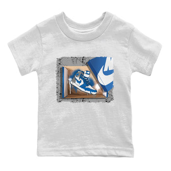 Jordan 1 True Blue Sneaker Match Tees New Kicks Sneaker Tees Jordan 1 True Blue Sneaker Release Tees Kids Shirts