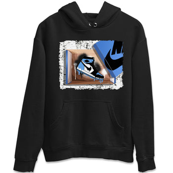 Air Jordan 1 Retro High OG UNC Toe shirt to match jordans New Kicks sneaker tees UNC Toe 1s SNRT Sneaker Release Tees Unisex Black 2 T-Shirt