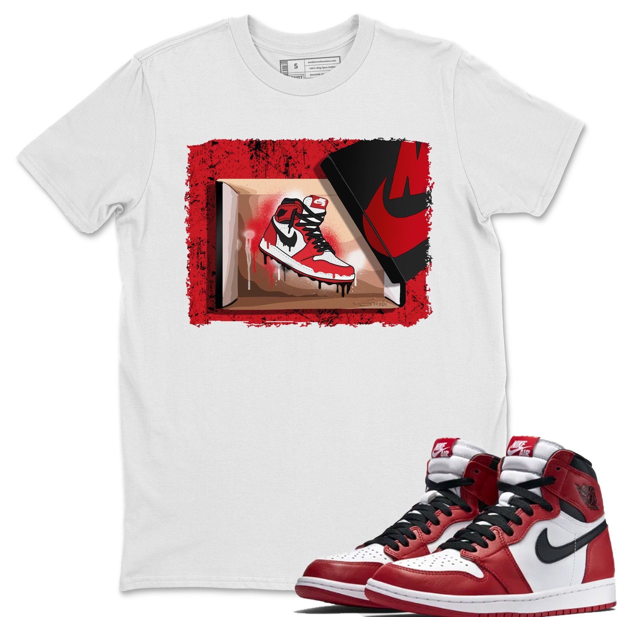 jordan 1 crimson tint shirt