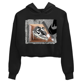 Jordan 1 White Cement Sneaker Match Tees New Kicks Sneaker Tees Jordan 1 White Cement Sneaker Release Tees Women's Shirts