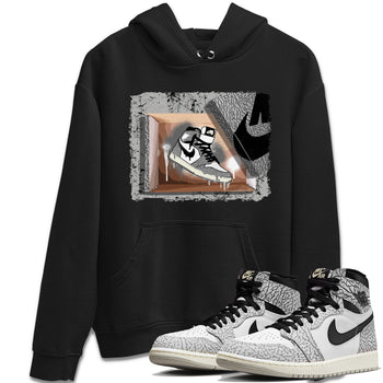 Jordan 1 White Cement Sneaker Match Tees New Kicks Sneaker Tees Jordan 1 White Cement Sneaker Release Tees Unisex Shirts
