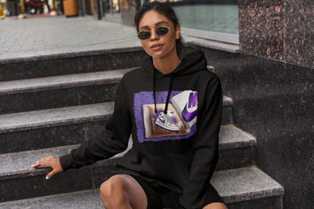 Jordan 1 WMNS Court Purple Sneaker Match Tees New Kicks Sneaker Tees Jordan 1 WMNS Court Purple Sneaker Release Tees Unisex Shirts