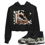 Jordan 11 Animal Instinct Sneaker Match Tees New Kicks Sneaker Tees Jordan 11 Animal Instinct Sneaker Release Tees Women's Shirts