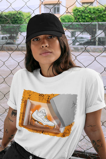 Jordan 11 Citrus Sneaker Match Tees New Kicks Sneaker Tees Jordan 11 Citrus Sneaker Release Tees Unisex Shirts