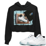 Jordan 11 Legend Blue Sneaker Match Tees New Kicks Sneaker Tees Jordan 11 Legend Blue Sneaker Release Tees Women's Shirts