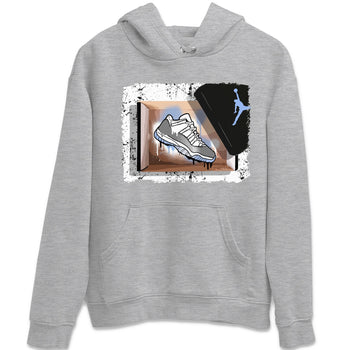 Air Jordan 11 White Cement Sneaker Match Tees New Kicks Sneaker Tees Jordan 11 Retro White Cement Sneaker Release Tees Unisex Shirts Heather Grey 2