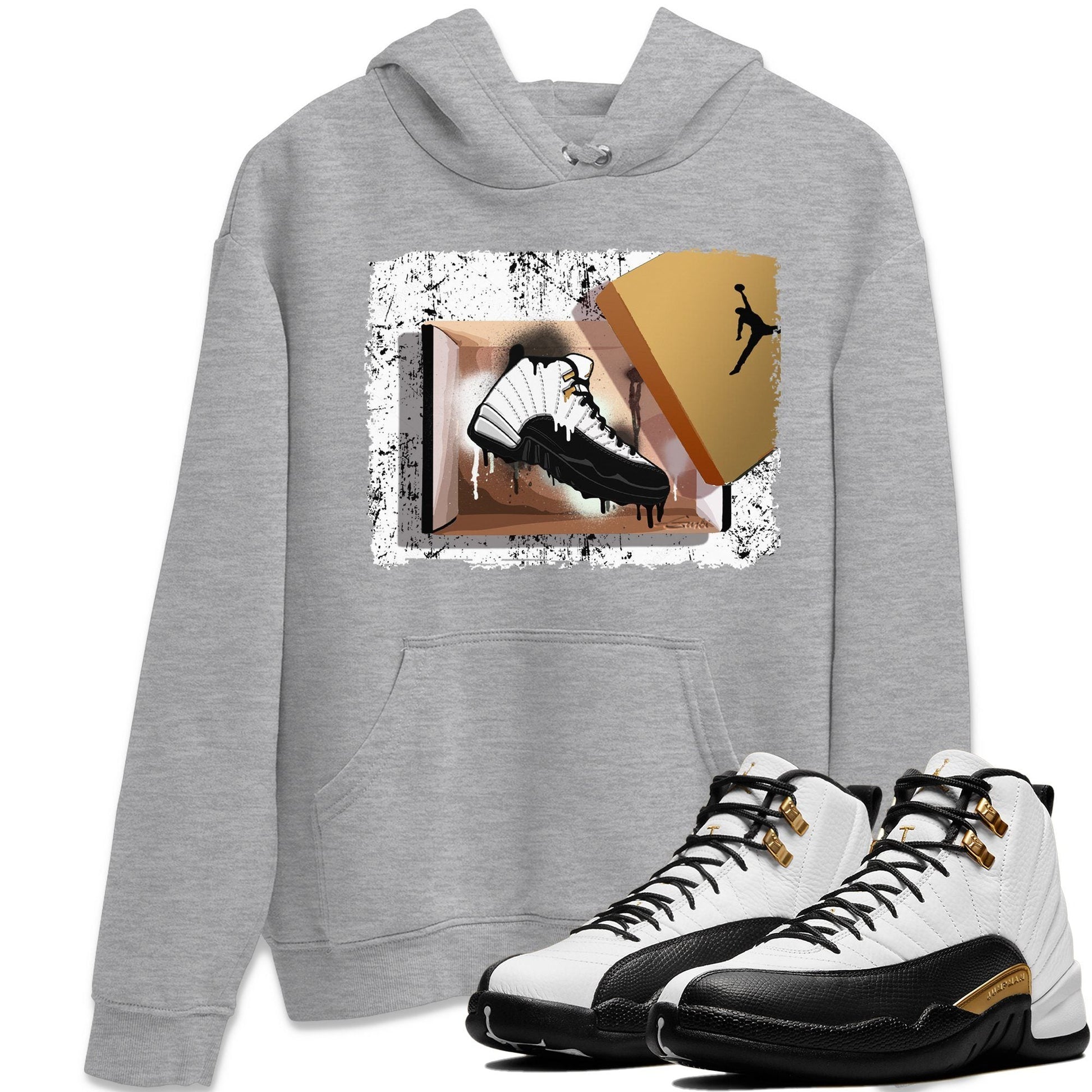 Jordan 12 Royalty Sneaker Match Tees New Kicks Sneaker Tees Jordan 12 Royalty Sneaker Release Tees Unisex Shirts