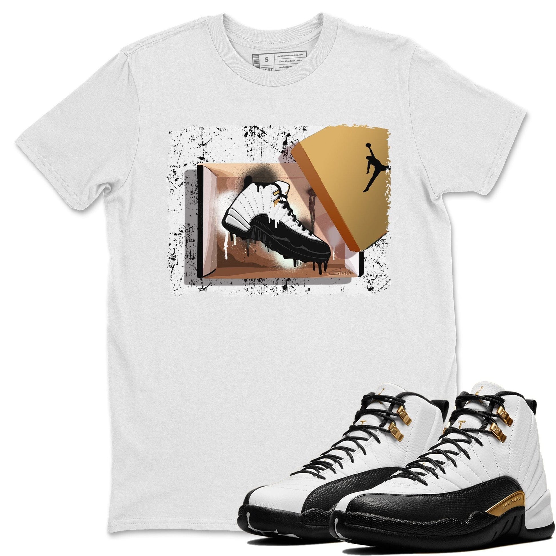 Jordan 12 Royalty Sneaker Match Tees New Kicks Sneaker Tees Jordan 12 Royalty Sneaker Release Tees Unisex Shirts