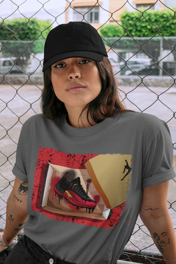 Jordan 12 Super Bowl Sneaker Match Tees New Kicks Sneaker Tees Jordan 12 Super Bowl Sneaker Release Tees Unisex Shirts