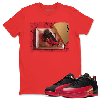 Jordan 12 Super Bowl Sneaker Match Tees New Kicks Sneaker Tees Jordan 12 Super Bowl Sneaker Release Tees Unisex Shirts