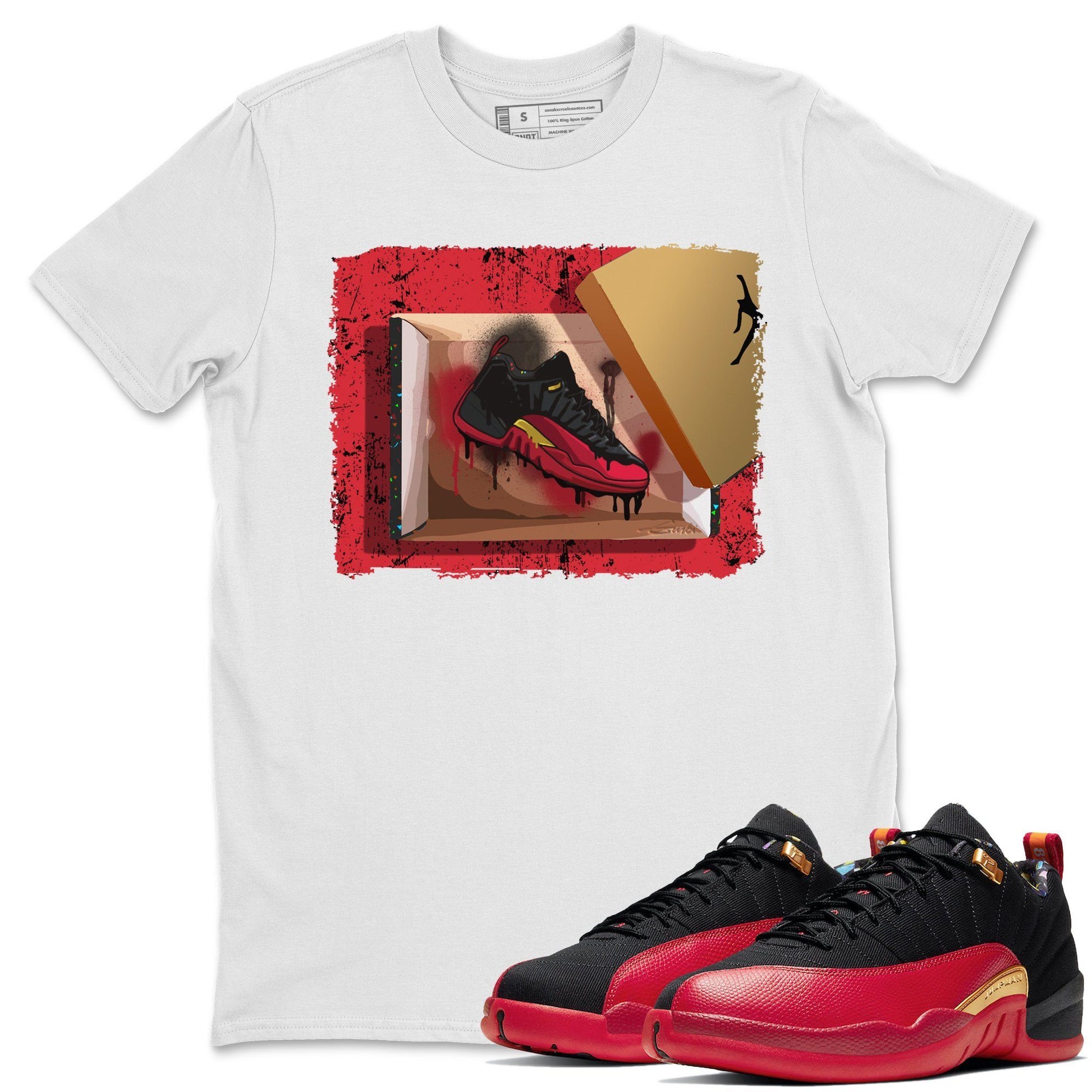 Jordan 12 Super Bowl Sneaker Match Tees New Kicks Sneaker Tees Jordan 12 Super Bowl Sneaker Release Tees Unisex Shirts