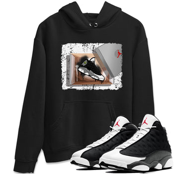 Air Jordan 13 Black Flint Sneaker Match Tees New Kicks Sneaker Tees Air Jordan 13 Retro Black Flint Tee Unisex Shirts Black 1