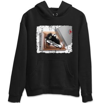 Air Jordan 13 Black Flint Sneaker Match Tees New Kicks Sneaker Tees Air Jordan 13 Retro Black Flint Tee Unisex Shirts Black 2