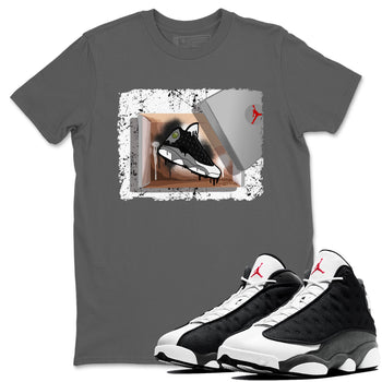 Air Jordan 13 Black Flint New Kicks Crew Neck Sneaker Tees Air Jordan 13 Black Flint Sneaker T-Shirts Washing and Care Tip