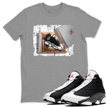 Air Jordan 13 Black Flint New Kicks Crew Neck Sneaker Tees Air Jordan 13 Black Flint Sneaker T-Shirts Size Chart