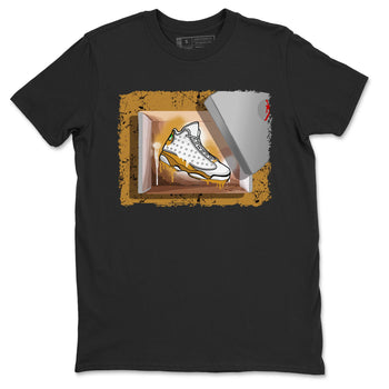 Air Jordan 13 Retro Wheat shirt to match jordans New Kicks sneaker tees Air Jordan 13 Wheat SNRT Sneaker Release Tees Unisex Black 2 T-Shirt
