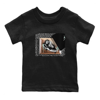 3s Green Glow shirt to match jordans New Kicks sneaker tees Air Jordan 3 Retro Green Glow SNRT sneaker release tees baby toddler Black 2 cotton Shirt