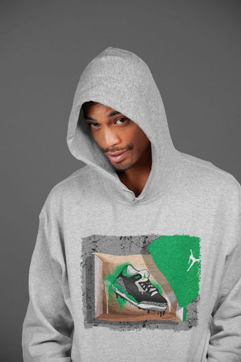 Jordan 3 Pine Green Sneaker Match Tees New Kicks Sneaker Tees Jordan 3 Pine Green Sneaker Release Tees Unisex Shirts